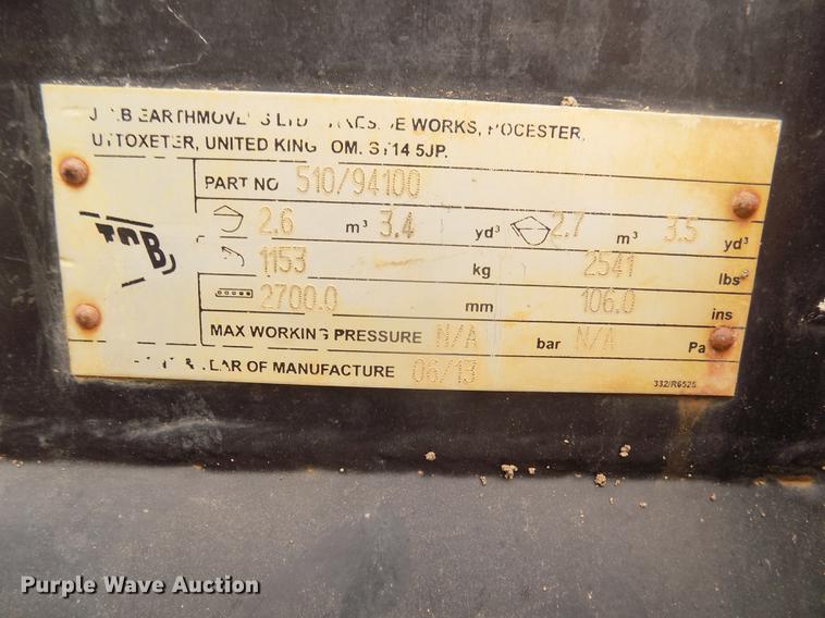 image for item DD2754 2013 JCB 437 ZX wheel loader