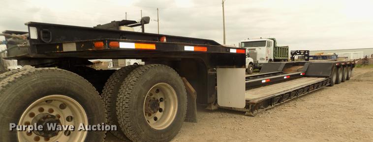 image for item DD2755 1984 Hyster lowboy equipment trailer
