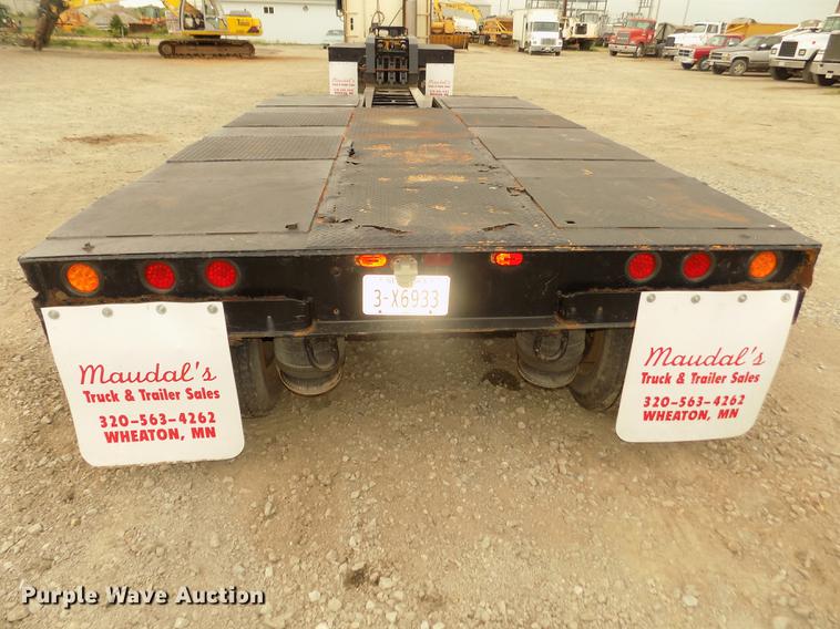 image for item DD2755 1984 Hyster lowboy equipment trailer