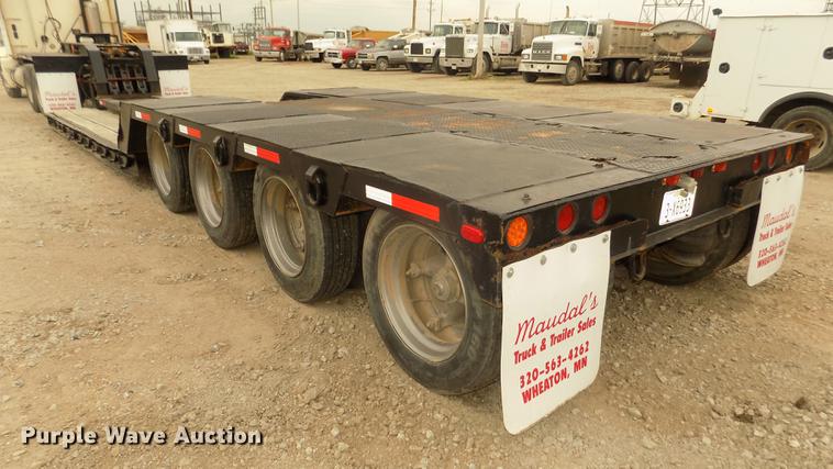 image for item DD2755 1984 Hyster lowboy equipment trailer