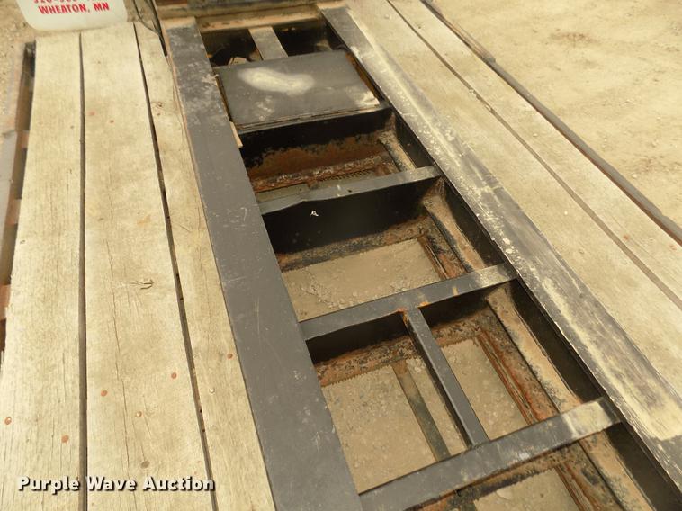 image for item DD2755 1984 Hyster lowboy equipment trailer