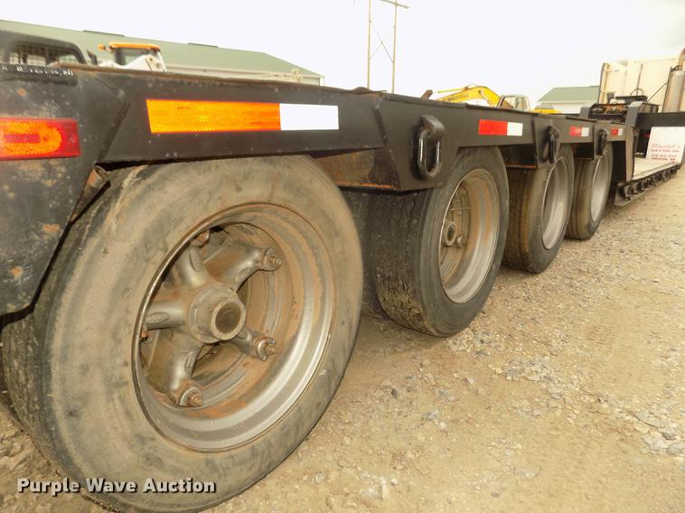 image for item DD2755 1984 Hyster lowboy equipment trailer