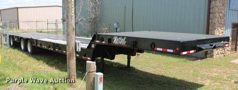 image for item DD4966 2005 Nuttall 460LB drop deck equipment trailer