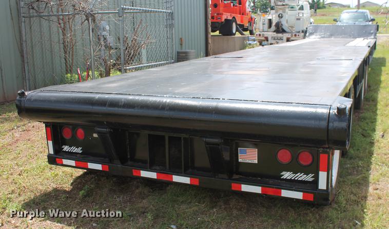 image for item DD4966 2005 Nuttall 460LB drop deck equipment trailer