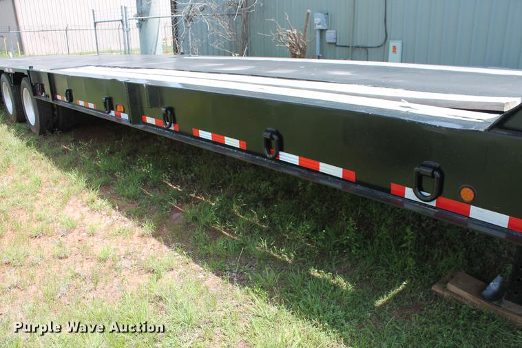 image for item DD4966 2005 Nuttall 460LB drop deck equipment trailer