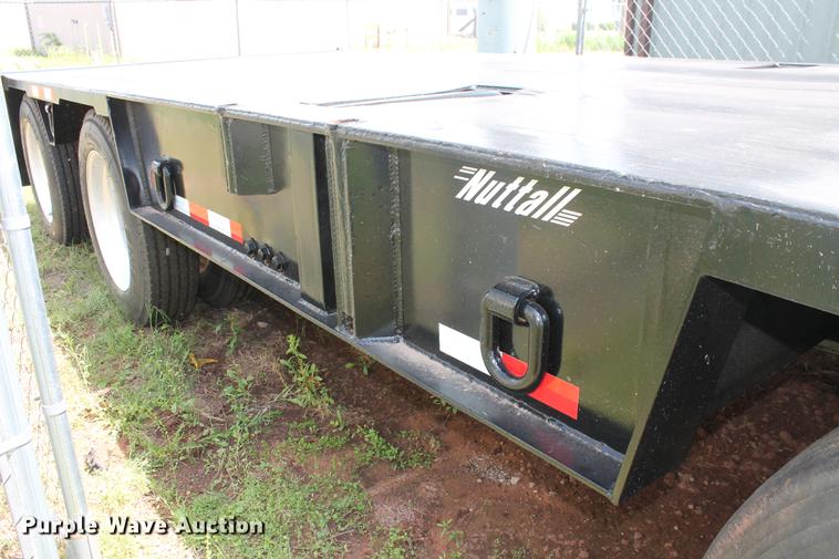 image for item DD4966 2005 Nuttall 460LB drop deck equipment trailer