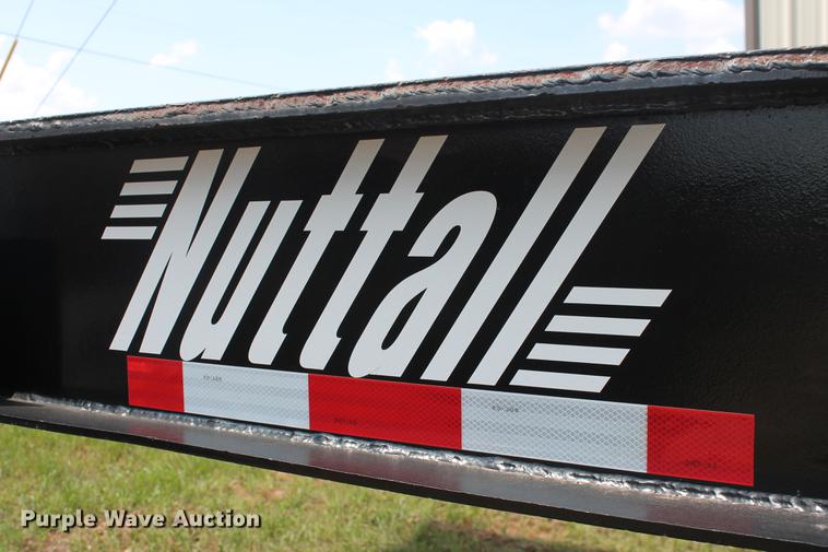 image for item DD4966 2005 Nuttall 460LB drop deck equipment trailer
