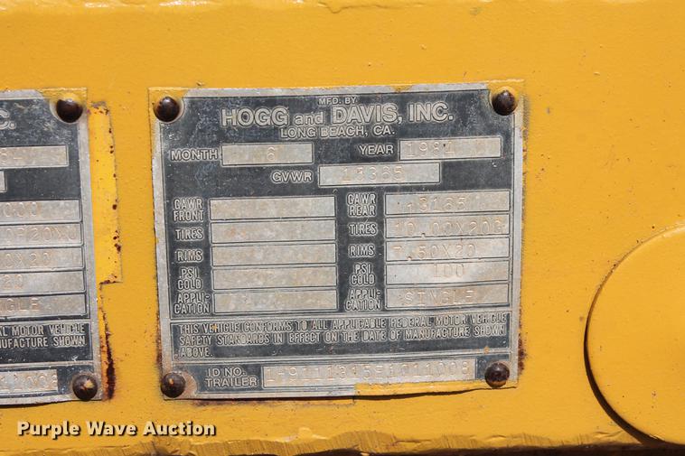 image for item DD4968 1984 Hogg Davis H135 CPT tensioner puller