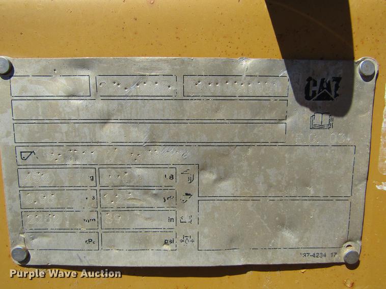 image for item DD5690 2011 Caterpillar 420E backhoe