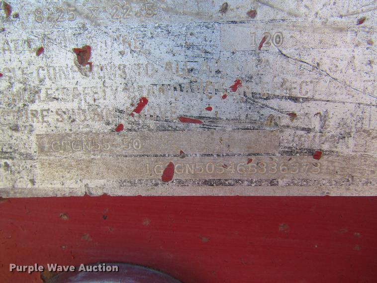 image for item DD5692 2006 Globe low boy equipment trailer