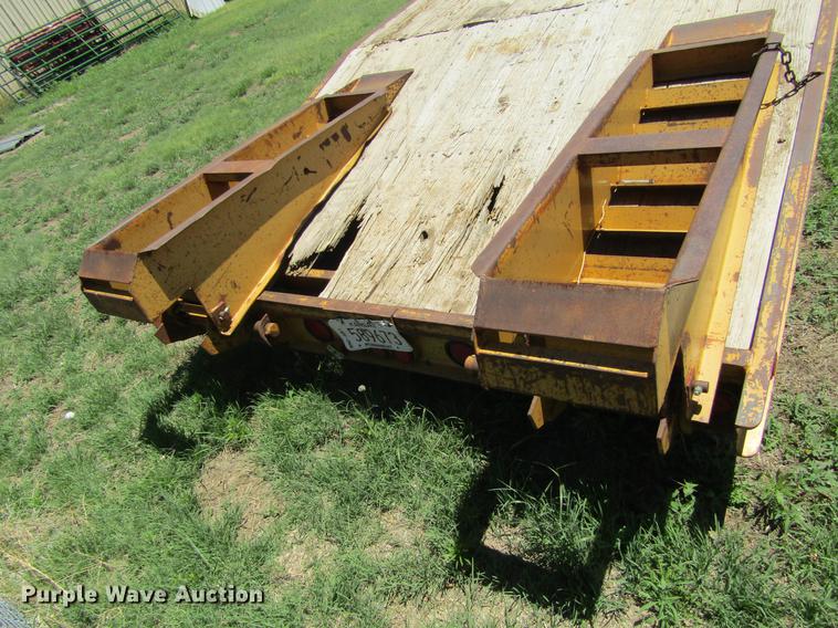 image for item DD5694 2006 Belshe equipment trailer