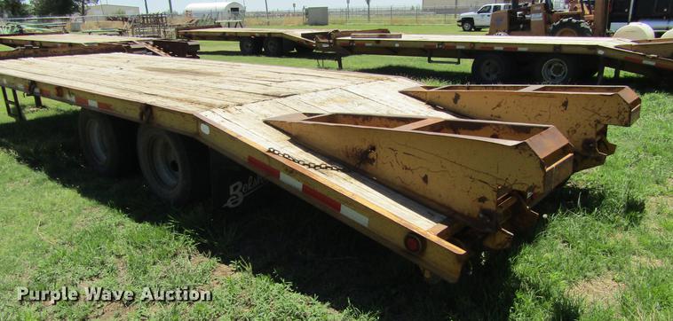 image for item DD5694 2006 Belshe equipment trailer