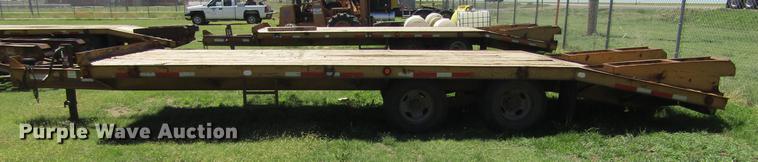image for item DD5694 2006 Belshe equipment trailer