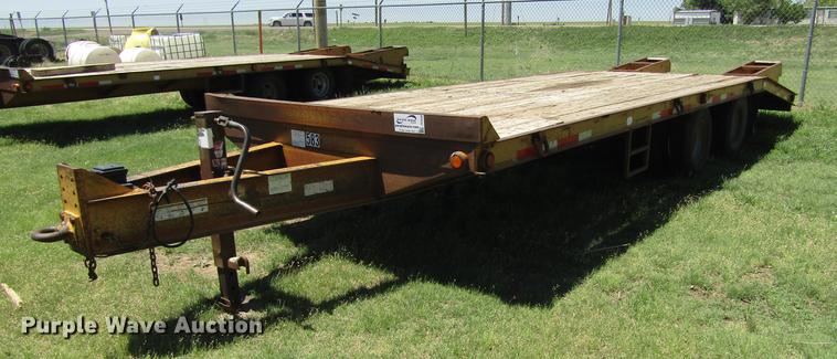 image for item DD5694 2006 Belshe equipment trailer