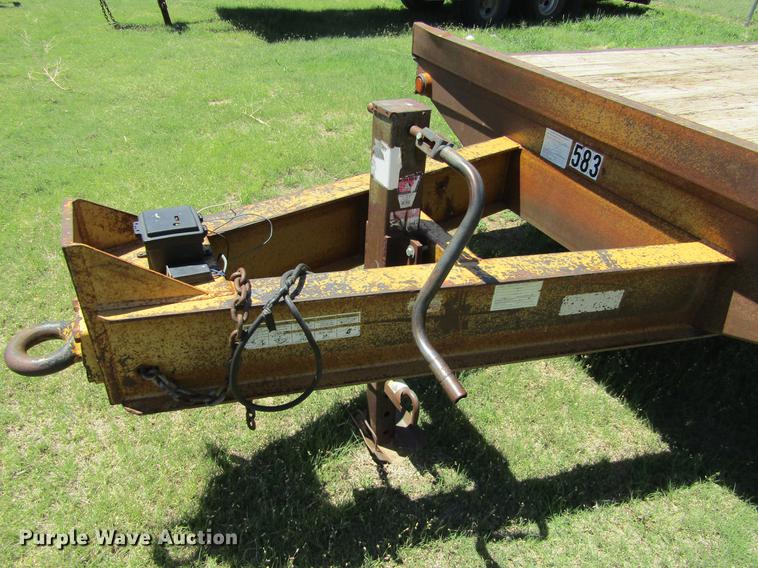 image for item DD5694 2006 Belshe equipment trailer