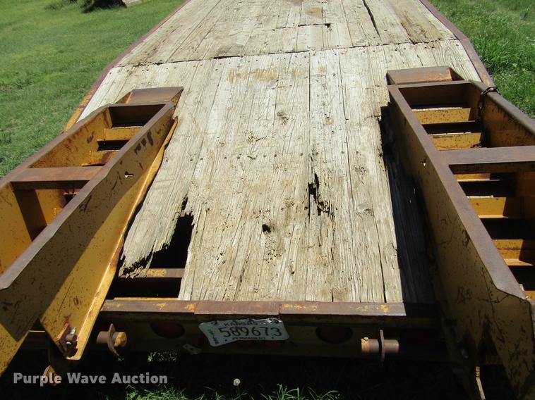 image for item DD5694 2006 Belshe equipment trailer