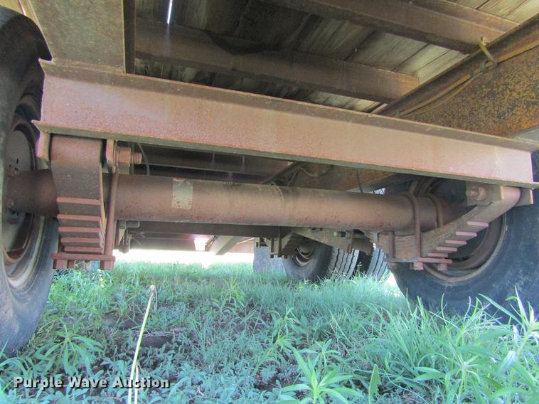 image for item DD5694 2006 Belshe equipment trailer