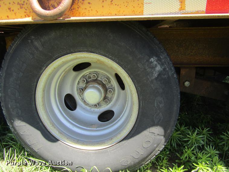 image for item DD5694 2006 Belshe equipment trailer