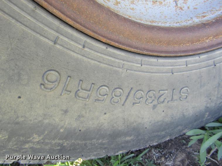 image for item DD5694 2006 Belshe equipment trailer