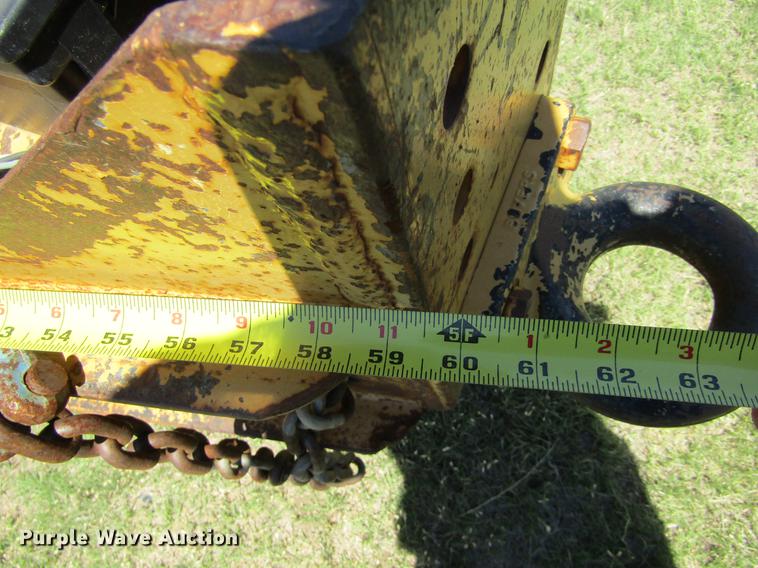 image for item DD5694 2006 Belshe equipment trailer