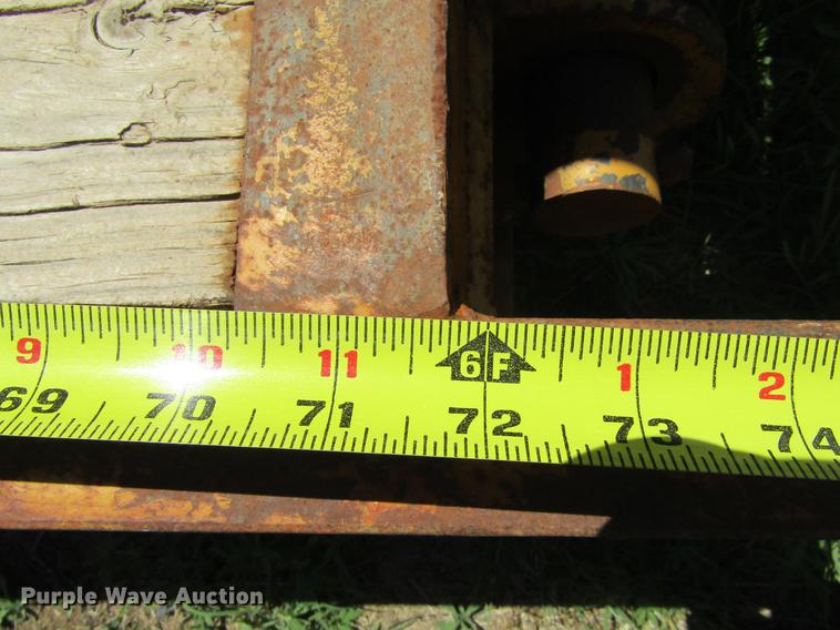 image for item DD5694 2006 Belshe equipment trailer