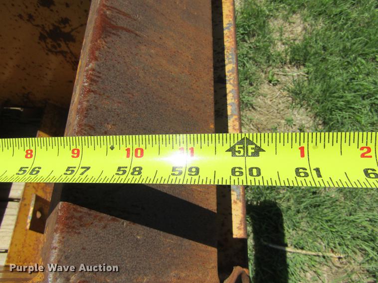 image for item DD5694 2006 Belshe equipment trailer