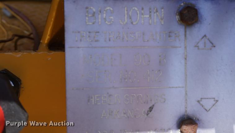 image for item DD7684 1998 Mack DM690S truck with Big John tree spade