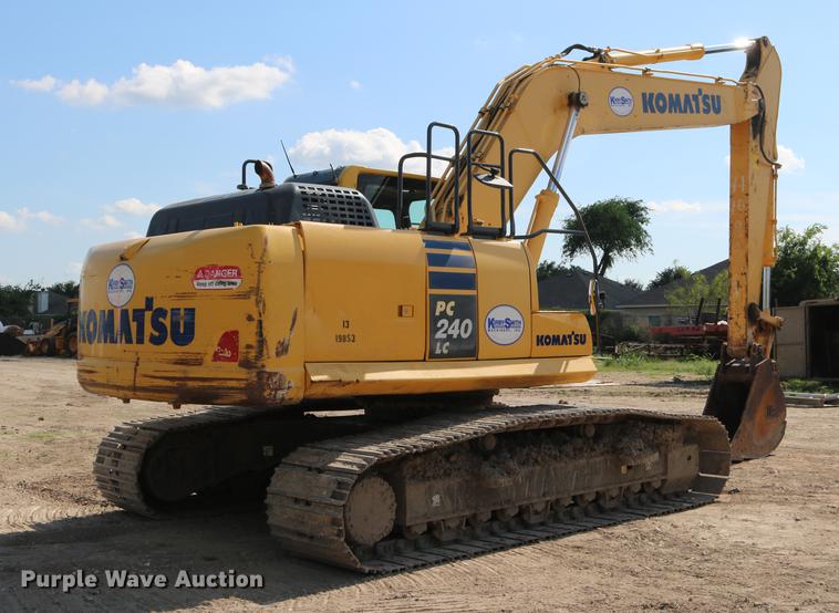 image for item DD8269 2013 Komatsu PC240LC-10 excavator
