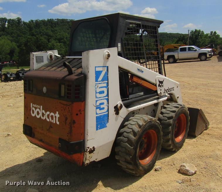 image for item DD8498 1994 Bobcat 753 skid steer