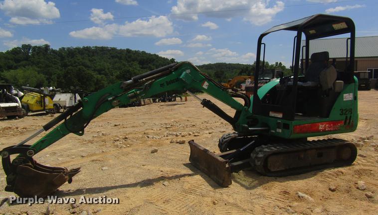 image for item DD8500 2006 Bobcat 328 mini excavator