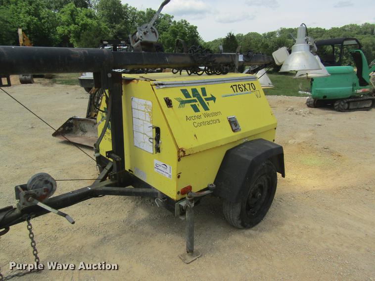 image for item DD8503 1999 Wacker LT4 light plant