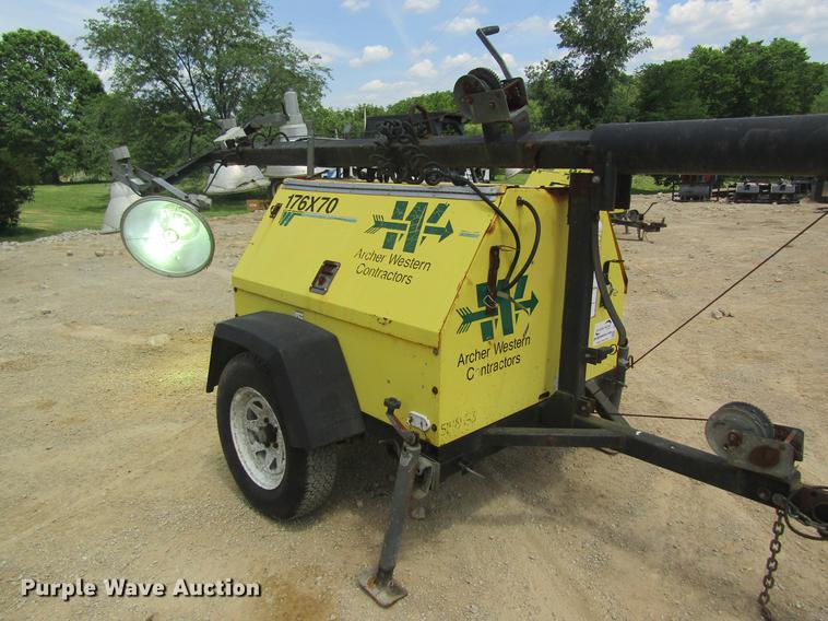 image for item DD8503 1999 Wacker LT4 light plant