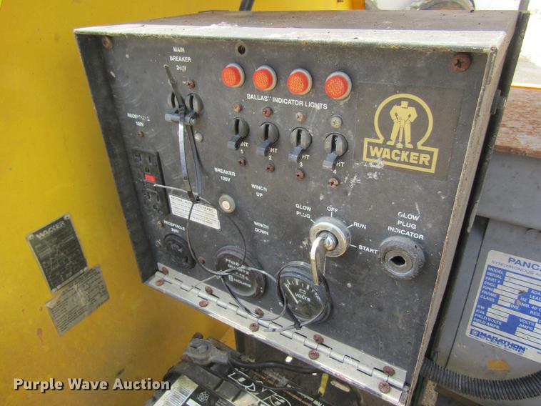 image for item DD8504 Wacker LT4 light plant