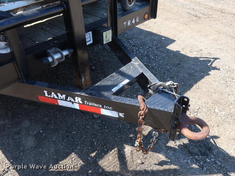 image for item DD9588 2009 Lamar utility trailer with mud jack system