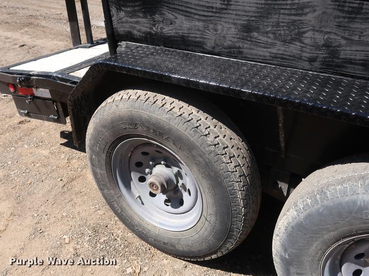 image for item DD9588 2009 Lamar utility trailer with mud jack system