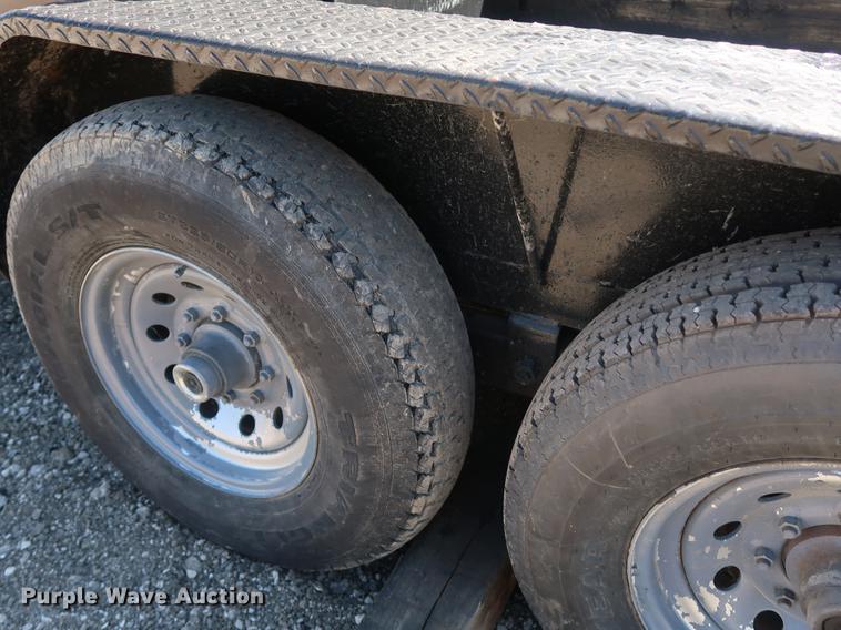 image for item DD9588 2009 Lamar utility trailer with mud jack system