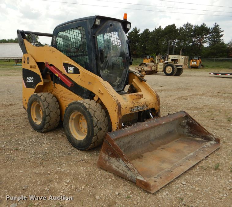image for item DE1720 2008 Caterpillar 262C skid steer