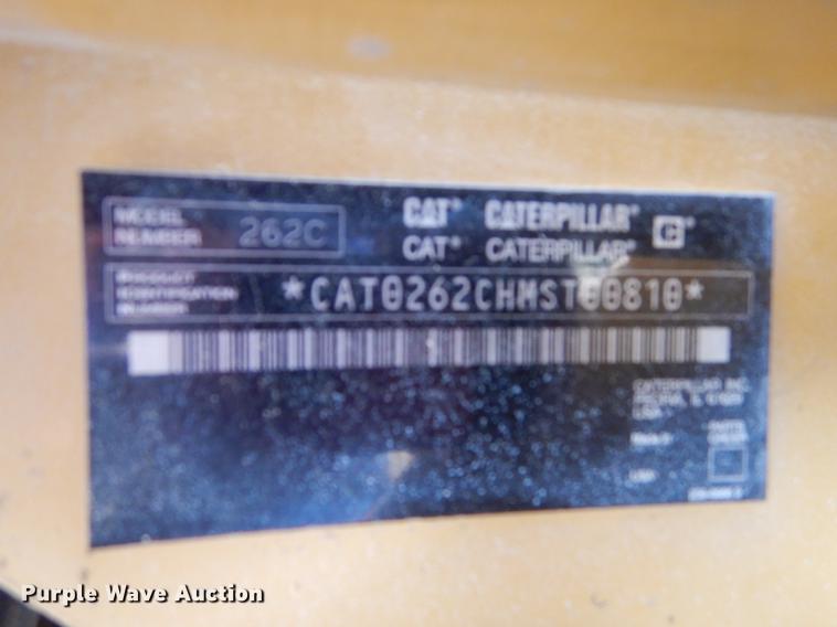 image for item DE1720 2008 Caterpillar 262C skid steer