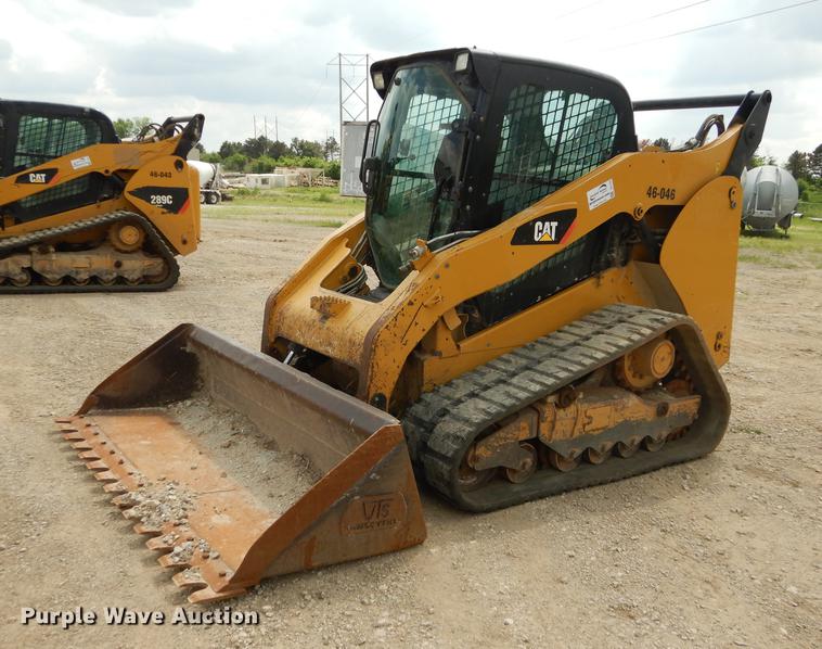 image for item DE1723 2013 Caterpillar 289C2 skid steer