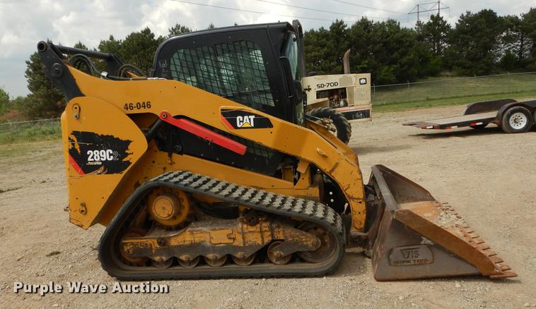 image for item DE1723 2013 Caterpillar 289C2 skid steer