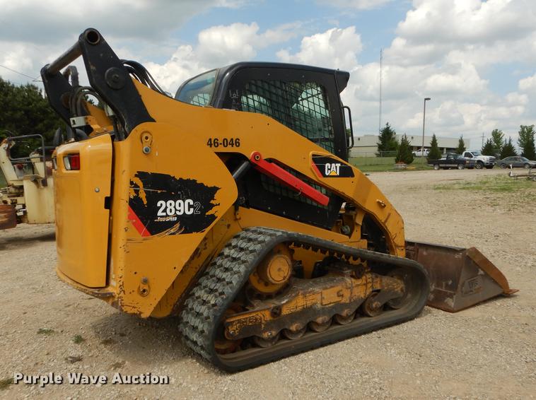 image for item DE1723 2013 Caterpillar 289C2 skid steer