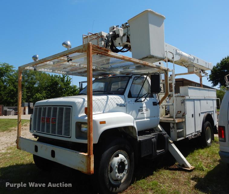 image for item DE1788 1992 GMC TopKick SL bucket truck