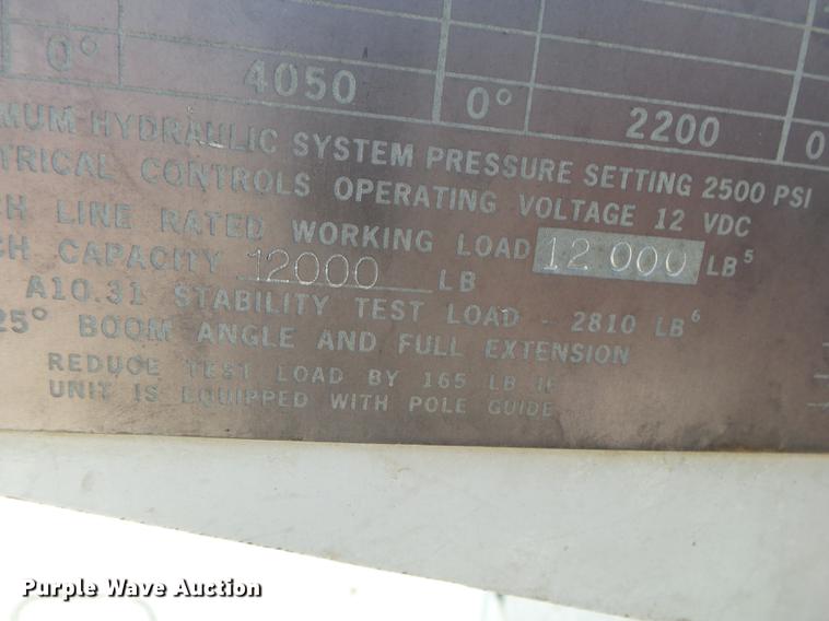 image for item DE3662 2004 International 7400 digger derrick truck