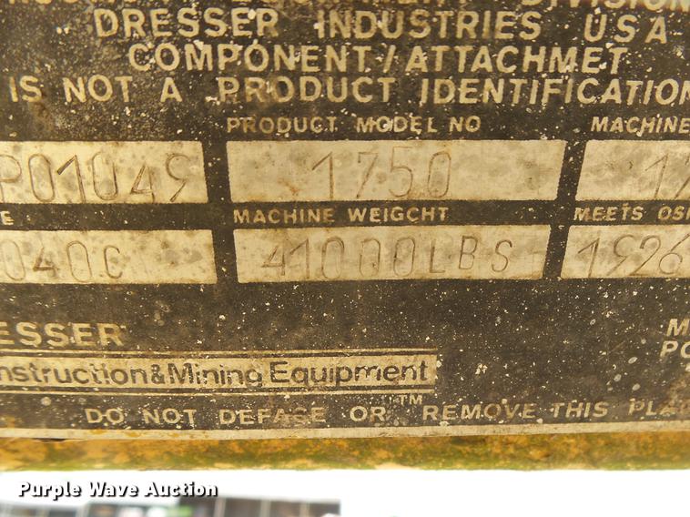 image for item DE3665 Dresser 175C track loader