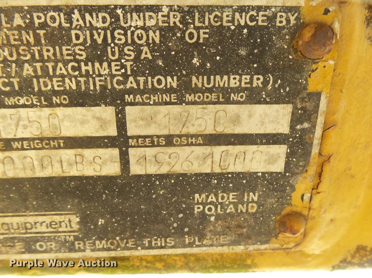 image for item DE3665 Dresser 175C track loader