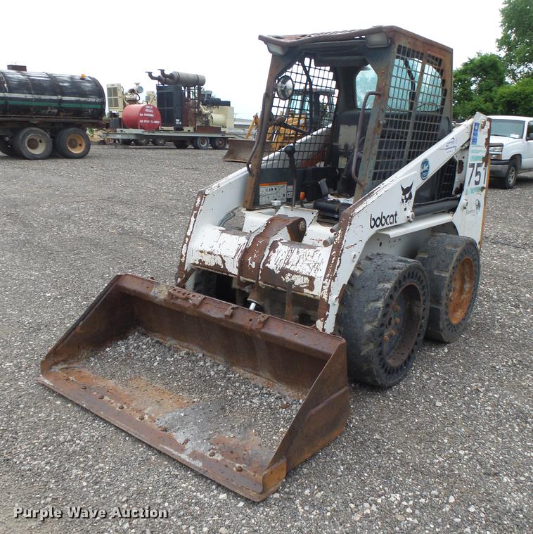 image for item DE3674 1999 Bobcat 751 skid steer