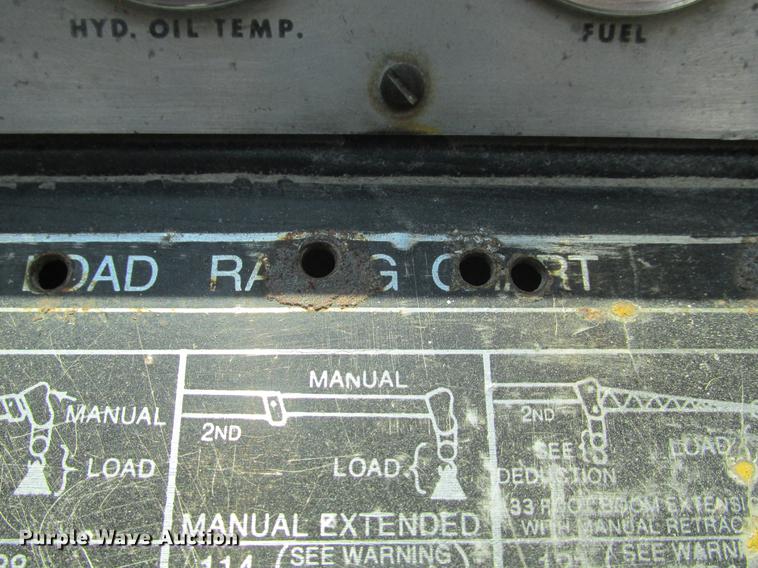 image for item DE3677 P & H T600XL truck crane