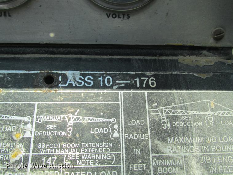 image for item DE3677 P & H T600XL truck crane