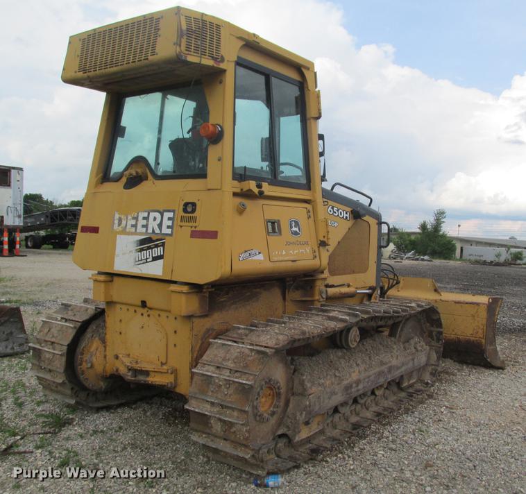 image for item DE3679 2002 John Deere 650H LGP dozer