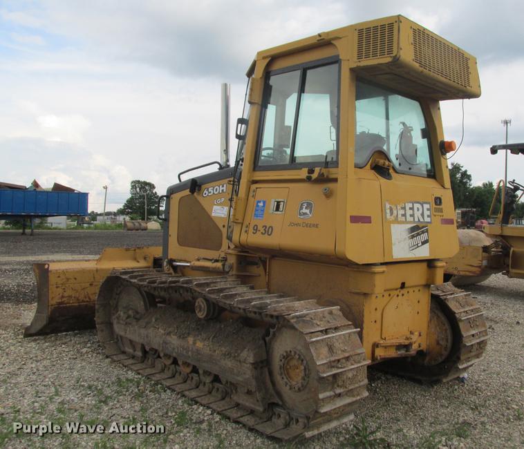image for item DE3679 2002 John Deere 650H LGP dozer